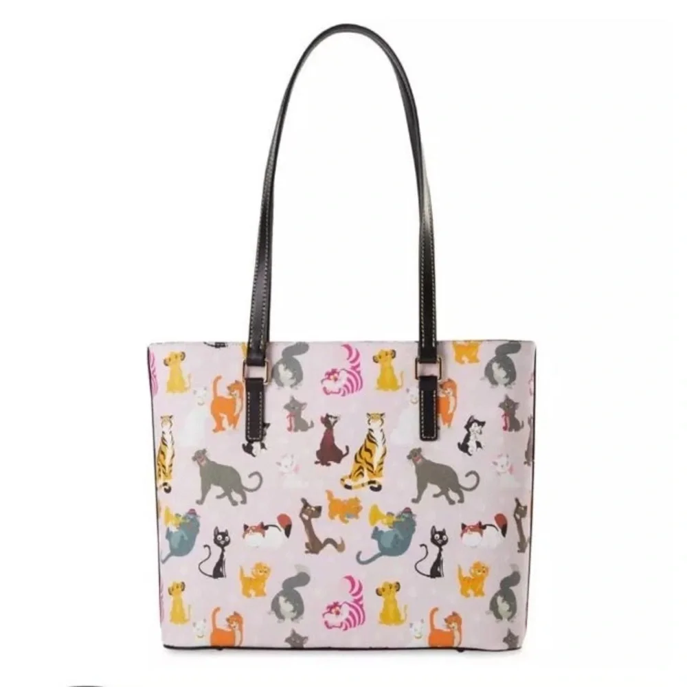 Disney Parks Dooney & Bourke 2024 Cats Tote Bag Purse - Picture 7 of 9